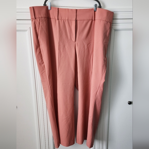Lane Bryant Perfect Wide Leg Pant in PEACH, Size 28 - Picture 4 of 7